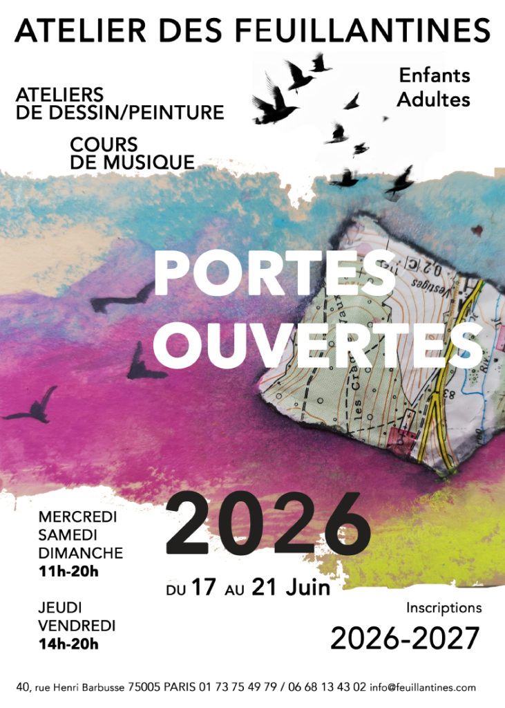 PORTES OUVERTES atelier des feuillantines2026